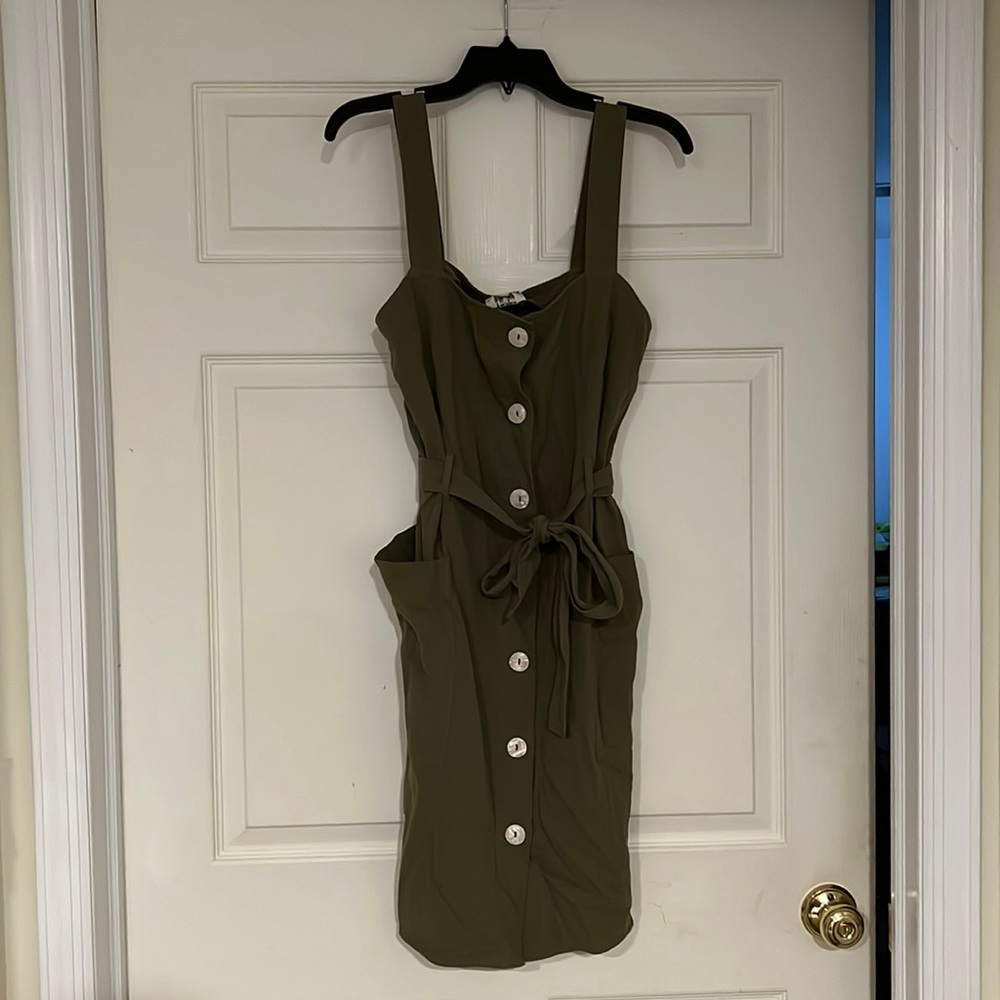Olive Green umgree Dress